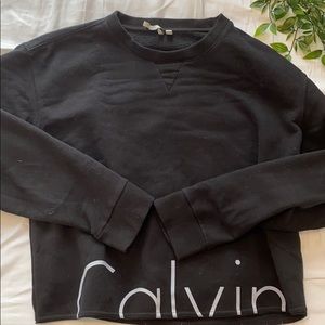 Calvin Klein cropped crew neck